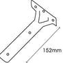 Centre t brackets - Zinc